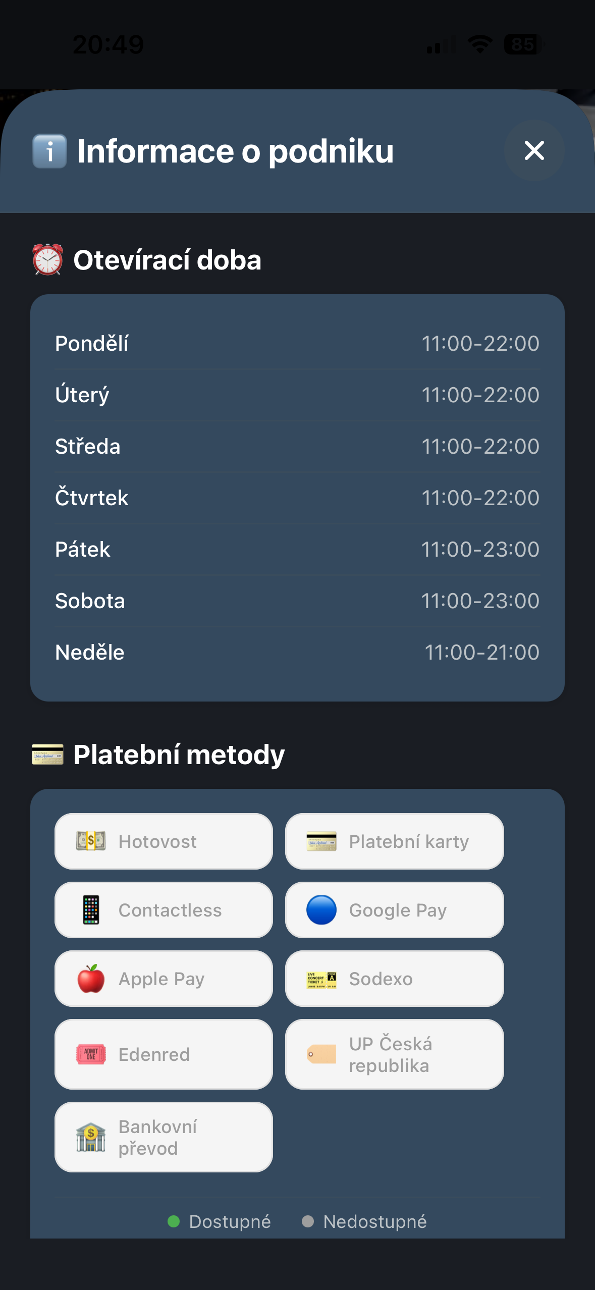 RokycanyGo – informace o partnerovi a otevírací doby