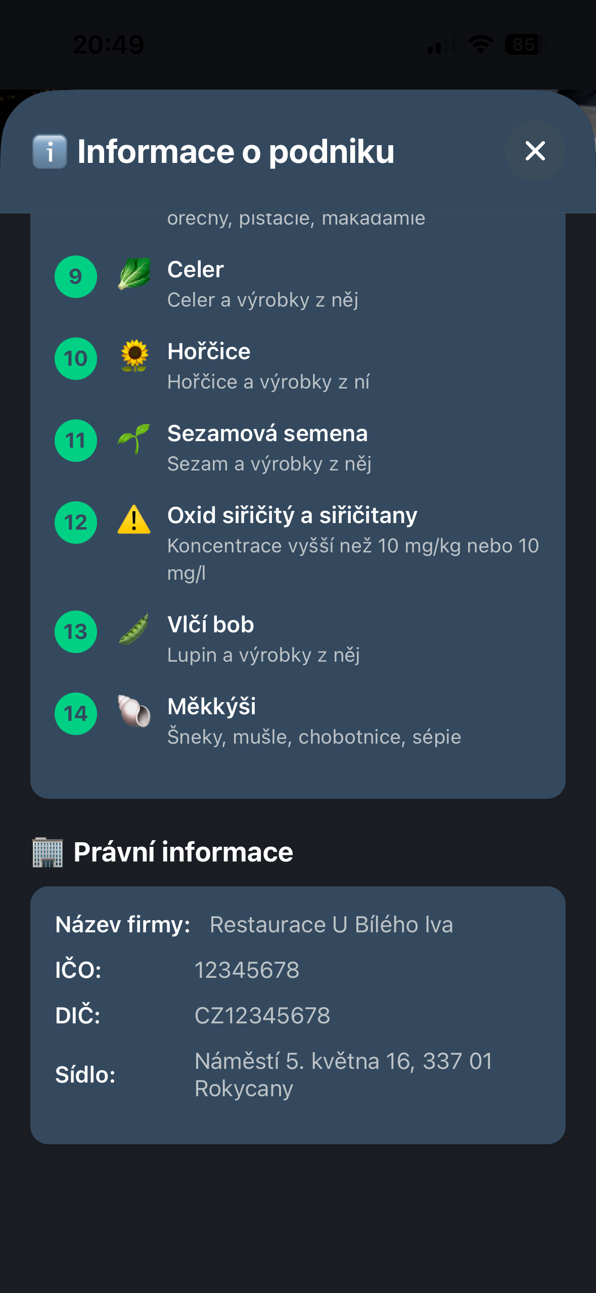 RokycanyGo – informace o partnerovi a otevírací doby